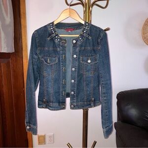 Studded Denim Jacket